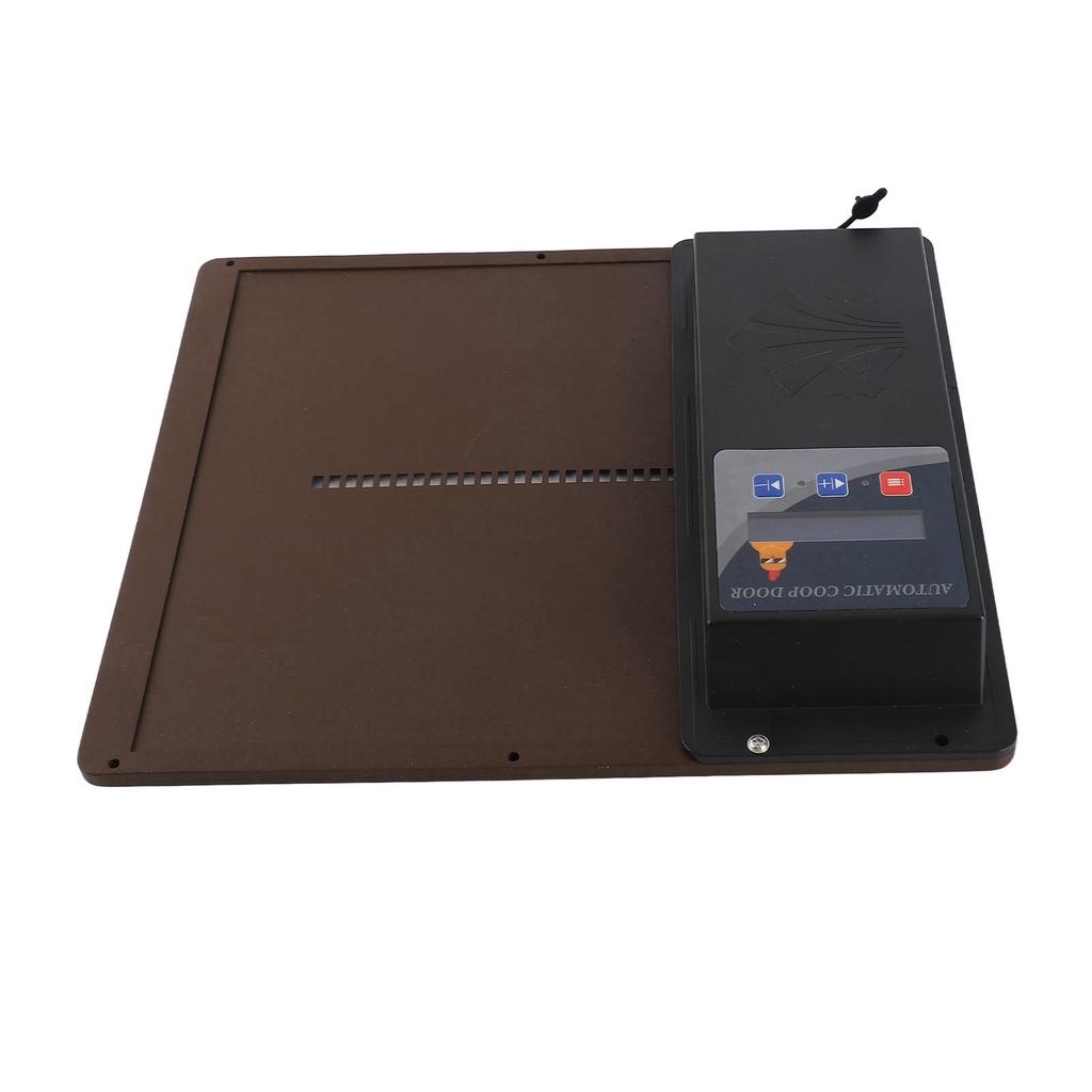 Poultry Coop Door with Timer LED Display Programmable Automatic Chicken Coop Door Opener Horizontal