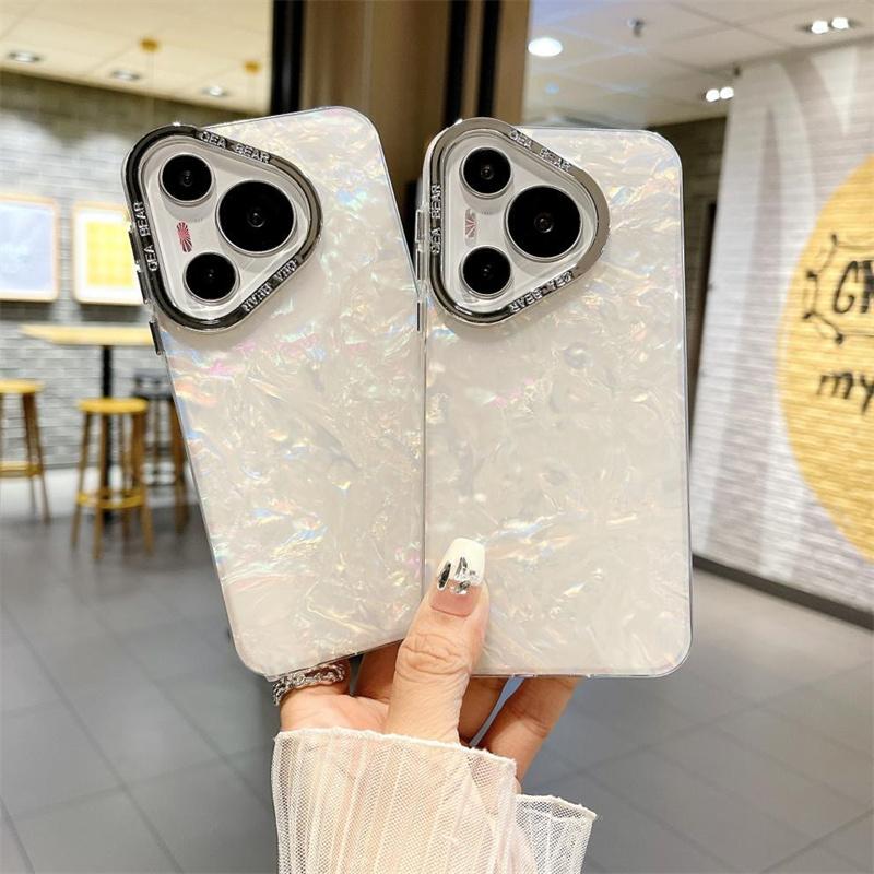 Luxury Pattern Phone Cases For Huawei Pura 70 P40 P50 P60 Pro + Plus Blink Back Cover Ladys Lovely Fashion Protect Shell