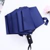 Fully Automatic Sun Protection Umbrella Auto Open Windproof Rainproof UV Protection with Anti-UV Coating Compact Folding Travel Parasol