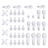 40Pcs Invisible Nail Screws Wall Hooks No Trace Picture Hangers Traceless Multi-function Art
