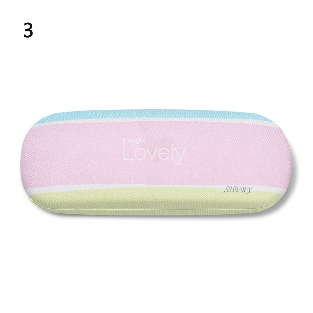 Portable Cute Pattern Travel Office Eyeglasses Case Eyewear Protector Spectacle Holder Glasses Box