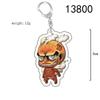 Attack On Titan Acrylic Keychain Pendant - Creative Anime Jewelry Gift