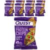 Tortilla-Style Protein Chips, Loaded Tacos, 8 Packets, 1.1 Oz (32 G) Each