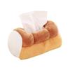 Soft Bread Tissue Storage Container Box Funny Tissue Box Soft Cotton Bread Shaped Paper Storage Holder for Home Decor