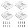 4pcs Coolers Replacement Hinges Hinges Set For Colemans Coolers Hinges Kit With Screws