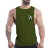 Summer Adult Men'S Fitness Outdoor Crew-Neck Vest Creative Panda Pattern 2d Printed Multi-Color Comfortable Sleeveless Shirt