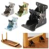 Chair Extension Fold Feet Hinges Support Frame Self-Locking Folding Hinge Table Leg Fittings