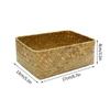 Decor Cosmetic Storage Container Woven Seagrass Storage Baskets Straw Rattan Basket Picnic Basket