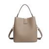 Handbag Women's New Trendy Bucket Bag Soft Leather Niche Versatile Textured Messenger Bag
