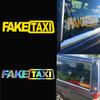 Universal Fake Taxi Car Auto Sticker Decal Emblem Self Adhesive Vinyl For Car
