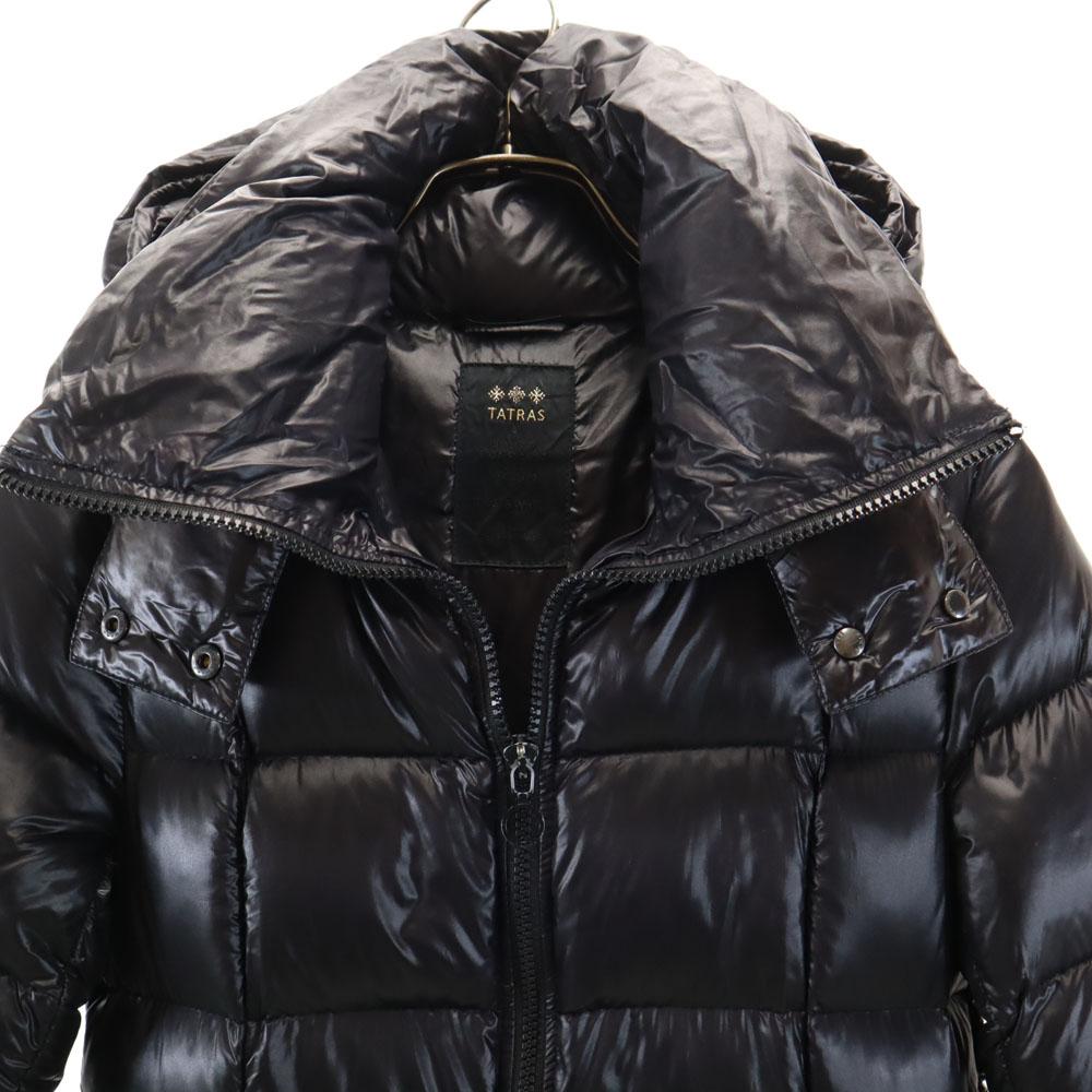 TATRAS Made In Poland Down Coat 2 Charcoal Black Women Used