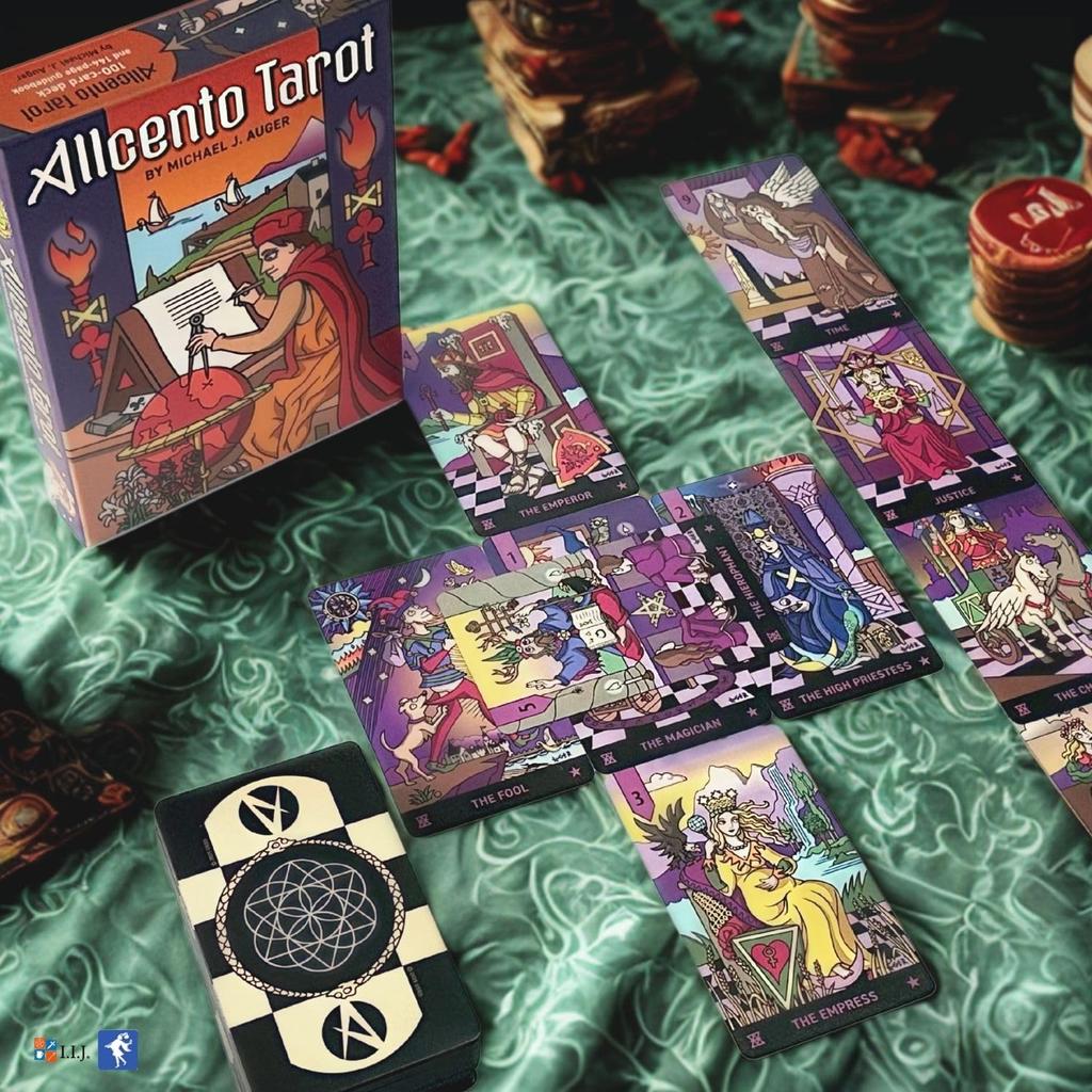I.I.J Allcento Tarot Oracle Cards for Tarot Readings and Astrology, Includes Japanese Instructions, Authentic Product