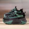 Fashion Chunky Sneakers Casual Vulcanized Shoes Woman Platform Spring Flat Casual Shoes Female Lace Up Thick Bottom Shoes Women 2024
