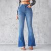 Flared High-Waisted Commuter Stretch Women's Jeans