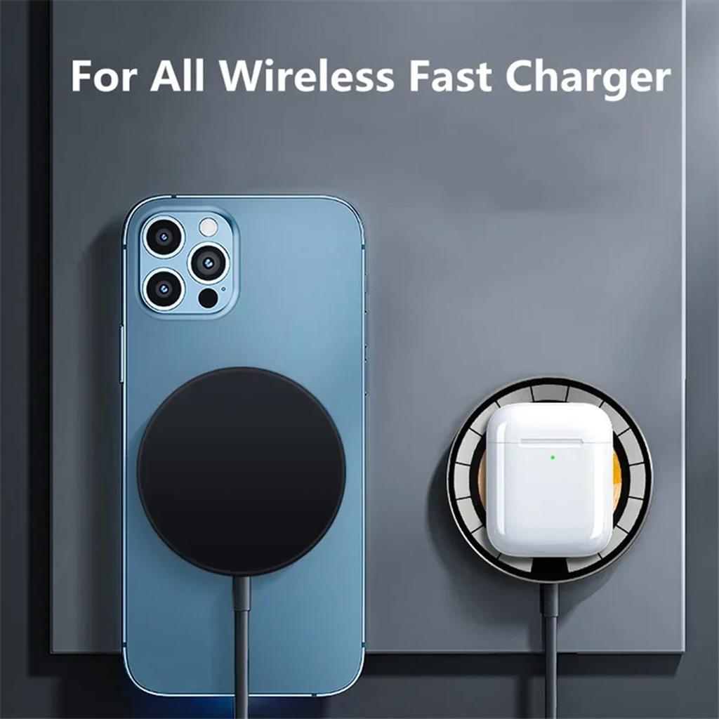 15W Magnetic Wireless Charger Pad Phone Chargers For iPhone 15 14 13 Pro Max Airpods Portable Macsafe PD Fast Charging Station