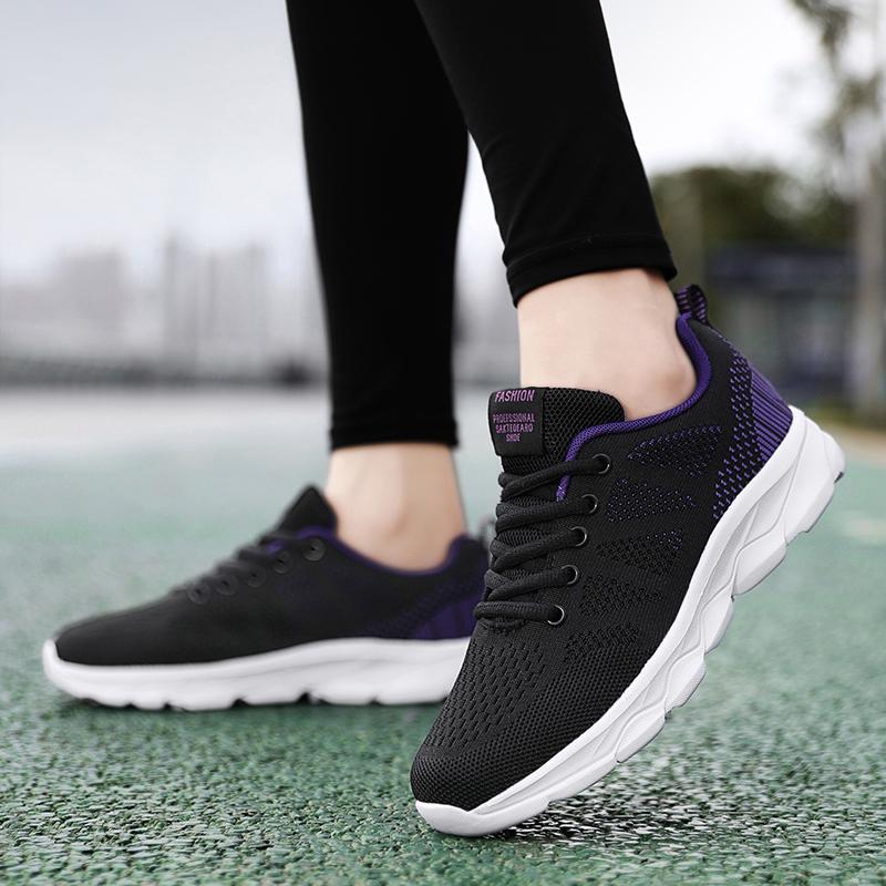 Spring and Autumn Mesh Breathable Sports Casual Shoes Women's Shoes Mom Shoes Elder Shoes