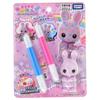 TAKARA TOMY Drawing Mofrens Rabbit and Stamp Pen Set