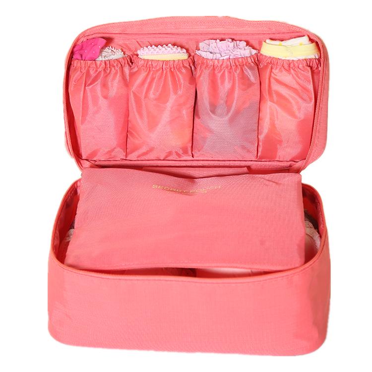 Second Gen Korean Style Multifunctional Travel Organizer: Underwear, Bra, Makeup & Toiletry Storage Bag