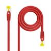 Câble Réseau - NANOCABLE - RJ45 SFTP Cat6A - 3m - Cuivre 100% - Rouge