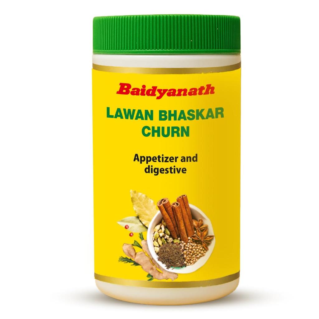 Baidyanath Lawan Bhaskar Churna Ayurvedic Digestive Powder For Gas Relief Indigestion And Constipation Support 240 G