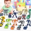 MSWH Рисунок Робот Деформация Детская Игрушка Коллекционная Трансформация Автомобиль Действие