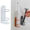 Wall-Mounted Electric Toothbrush Holder Holder Punch-free Razor Holder Shelf Toothbrush Organizer Bathroom Supplies 1PC Travel