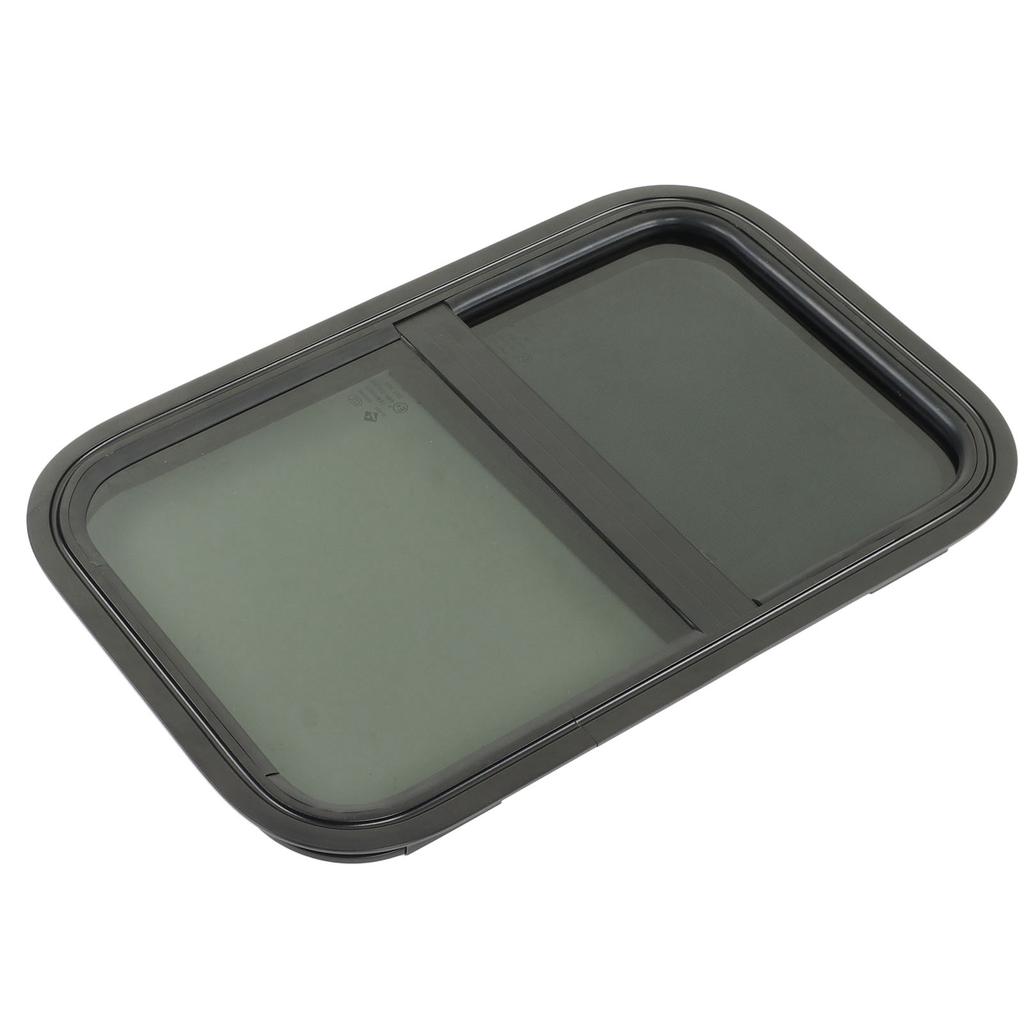 RV Window 590x390mm Tinted Tempering Glass Vertical Horizontal Sliding for Campers Trailers