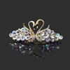 Double Swan Hairpin Clip Net White Wild Top Clip Headdress Fashion Girl Lady Hair Accessories