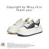 Genuine Leather Small White Shoes Thick Bottom Heightening Shoes Fashion Casual Shoes Comfortable Women's Shoes