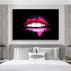 Sexy Lips Canvas Art Posters And Prints Oil Paintings On Canvas Modern Wall Art Pictures For Living Room Wall Decor Cuadros