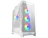 COUGAR PC Case Duoface RGB PRO White Middle Tower White Color Compatible with RTX40 Series 2 Types Front Panel Side Panel Tempered Glass 4 Fans