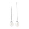 Skagen AGNETHE PEARL White Freshwater Pearl SKJ1834040 Women's Pull-Through Earrings,