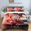 Cristiano Ronaldo-o Bedding Set Duvet Set Single Double Bed King Size Bed Set Adult Boys Bedroom Duvet Cover Pillow Case