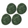 Artificial Plant Ball Simulation Decorative Plastic Faux Plant Topiary Ball for Home Balcony