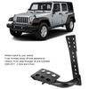Car Metal Pedal Left Side Foot Rest Decoration Accessory Fit for Jeep Wrangler JK 2008 2017