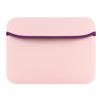 Karas B Series Laptop Double-sided Pouch Wide Type KP-016BRPK, Pink + Violet, 17.3in