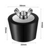 Black Swimming Pool Leak Proof With Stainless Steel Screw Pool Plugs Pool Winterizing Plug