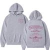 Singer Sabrina Carpenter Tour Double-sided Print Hoodie Men Women Fashion Pullover Loose Long Sleeves Aesthetics Sweatshirt