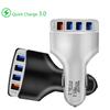 4 Ports 40W Car Charger Quick Charge 3.0 Multi USB Adapter Fast Charging Adapter For iPhone Samsung Xiaomi Huawei Phone Charger