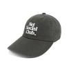 Net Social Club OG LOGO WASHED CAP (STONE GRAY)