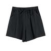 Women's Solid Color Linen Cotton Hemp Casual Sports Casual Shorts Pants