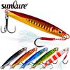 Small Luminous Bionic Iron Plate Lures for Freshwater & Sea Fishing, Available In 7g, 10g, 15g, 20g, 30g