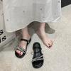 Fashion Shoes Slippers Casual Summer Clogs Woman Slides Luxury Beach 2025 Rome Scandals Female Shoes Ladies' Slippers Luxury