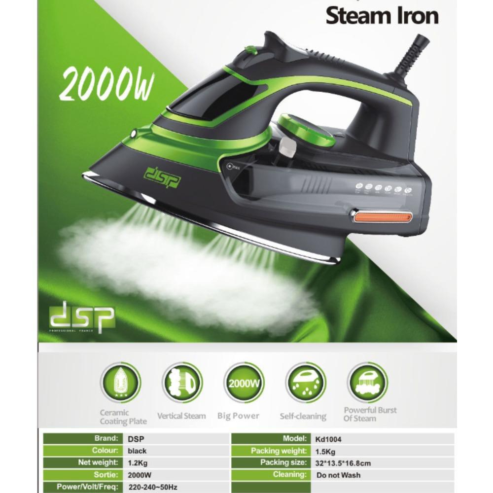 Electric Iron Home Handheld Steam Iron Dry And Wet Dual-Use 2000w High Power Fast Wrinkle Iron