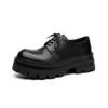 Fashion Leather Shoes For Man Platform Genuine Leather Big Size Shoes High Quality Designer Formal Platform Casual Shoes Outdoor