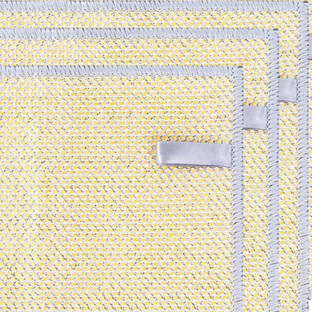 Kitchen Cleaning Dish Towels, Mesh Microfiber Cloth, Multipurpose Wire Dishwashing Rags