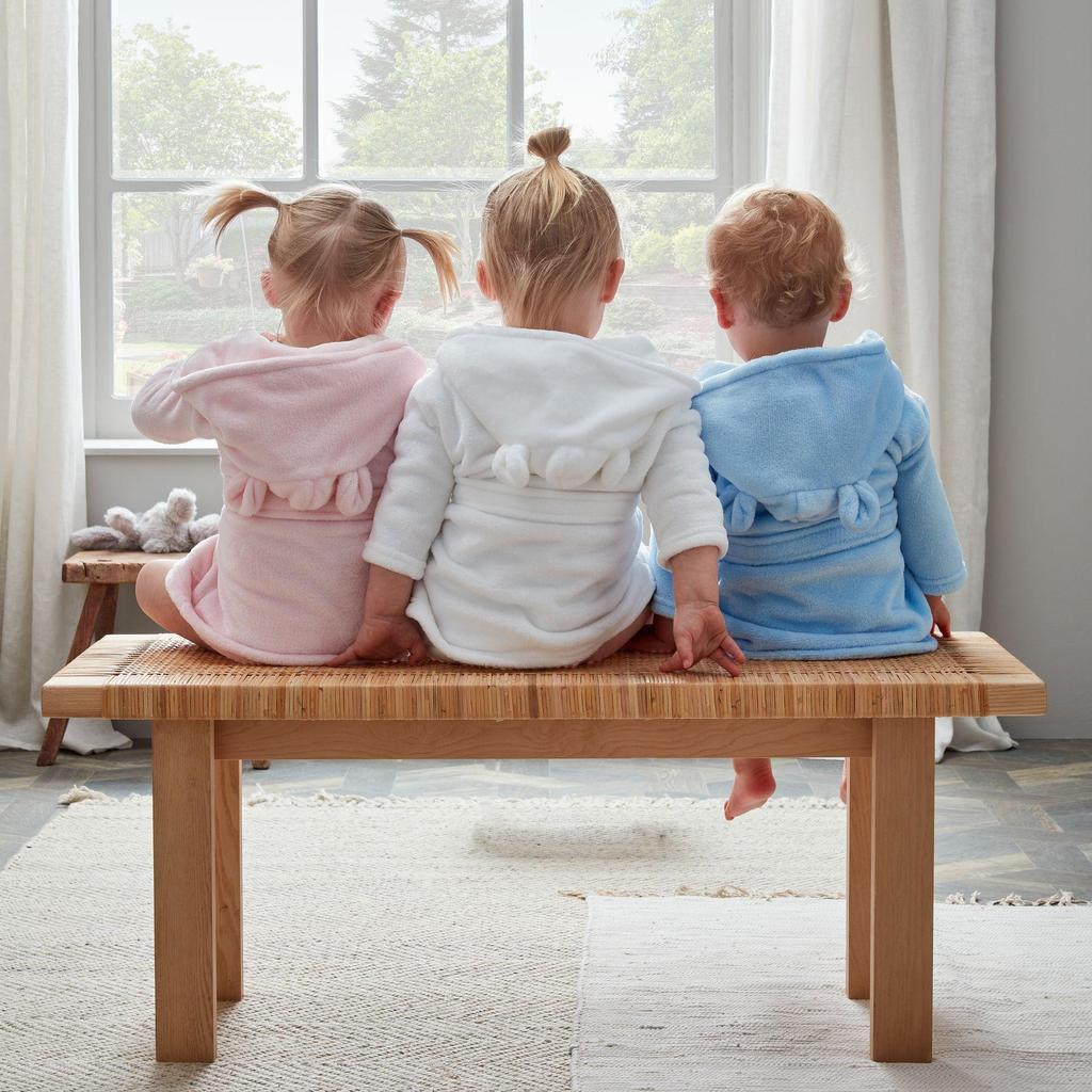 Bambino Baby's First Dressing Gown - Blue 3-6 Months