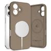 Tech-Protect Liquid Silicone Magsafe Iphone 16 Chocolate Brown