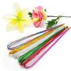 25Pcs 80cm Long Stocking Flower Iron Wire Used For DIY Nylon Flower Making Floral Wire Ronde Flower Material Accessory 0.46mm