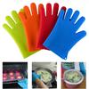 Silicone Oven Kitchen Glove Heat Resistant Thick Cooking BBQ Grill Glove Oven Mitts Kitchen Gadgets